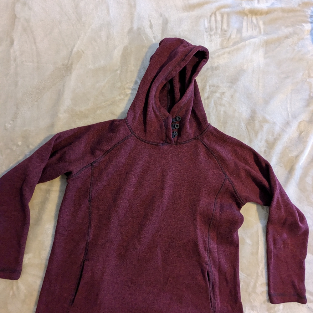 Victory Outfitters Burgundy Hooded Sweater